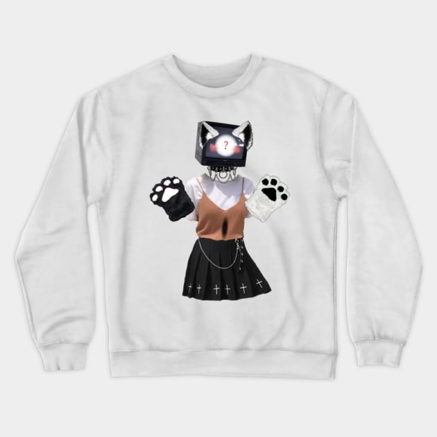 Weirdcore Outfit Crewneck Sweatshirt by Random Generic Shirts